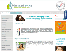 Tablet Screenshot of forumzdravi.cz